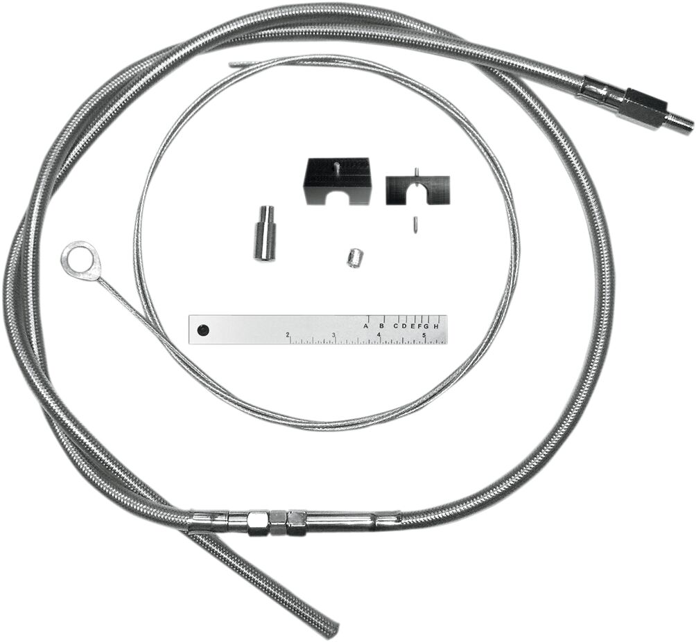 CLUTCH CABLE BUILDER KIT BYO® STAINLESS NATURE