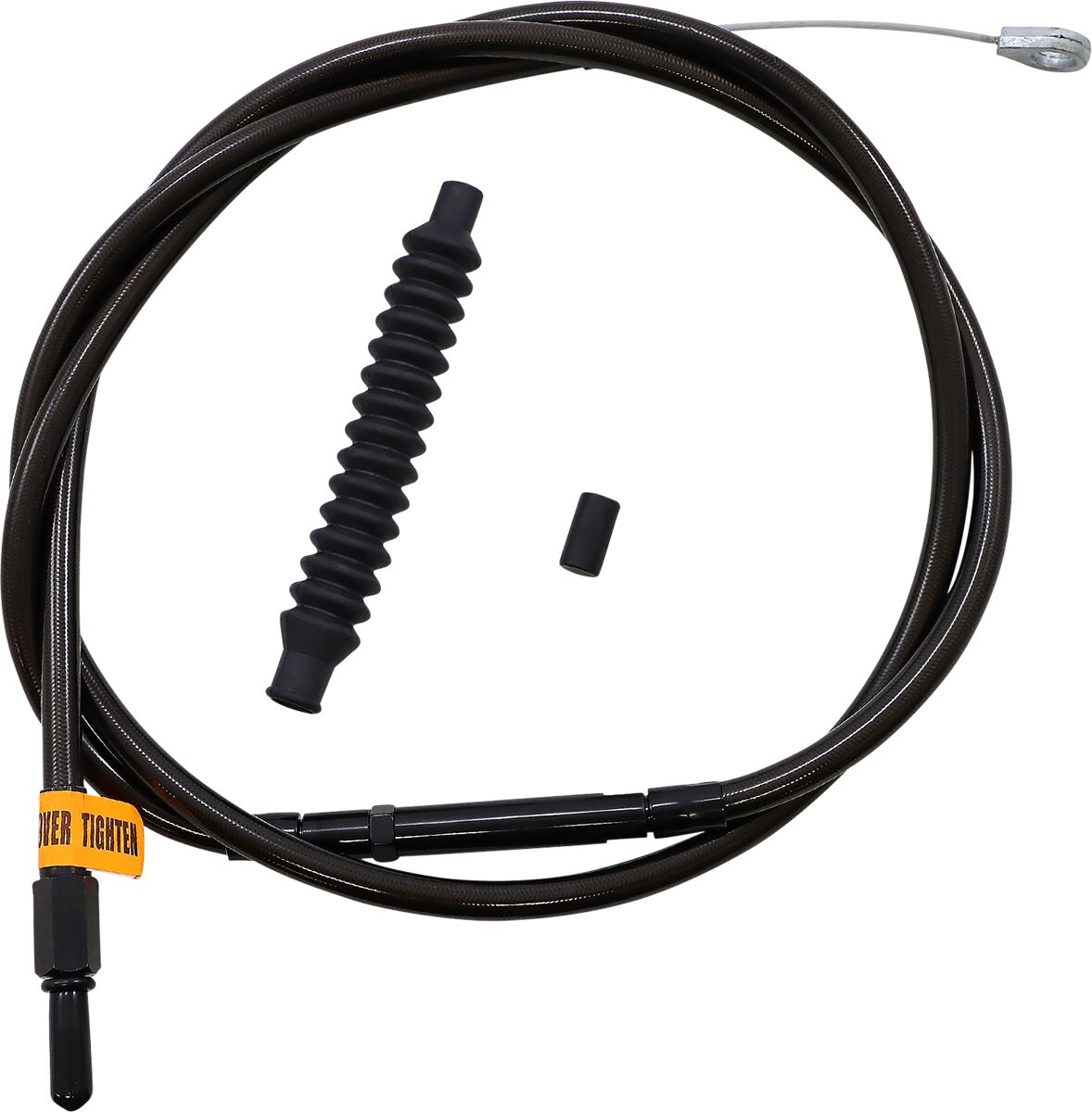 CLUTCH CABLE MIDNIGHT STAINLESS FOR 12"-14" APE HANGERS