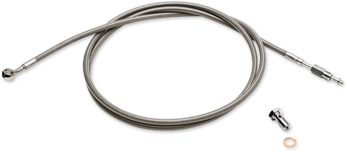 STAINLESS STEEL CVO CLUTCH CABLE FOR MINI APES / STOCK LENGTH