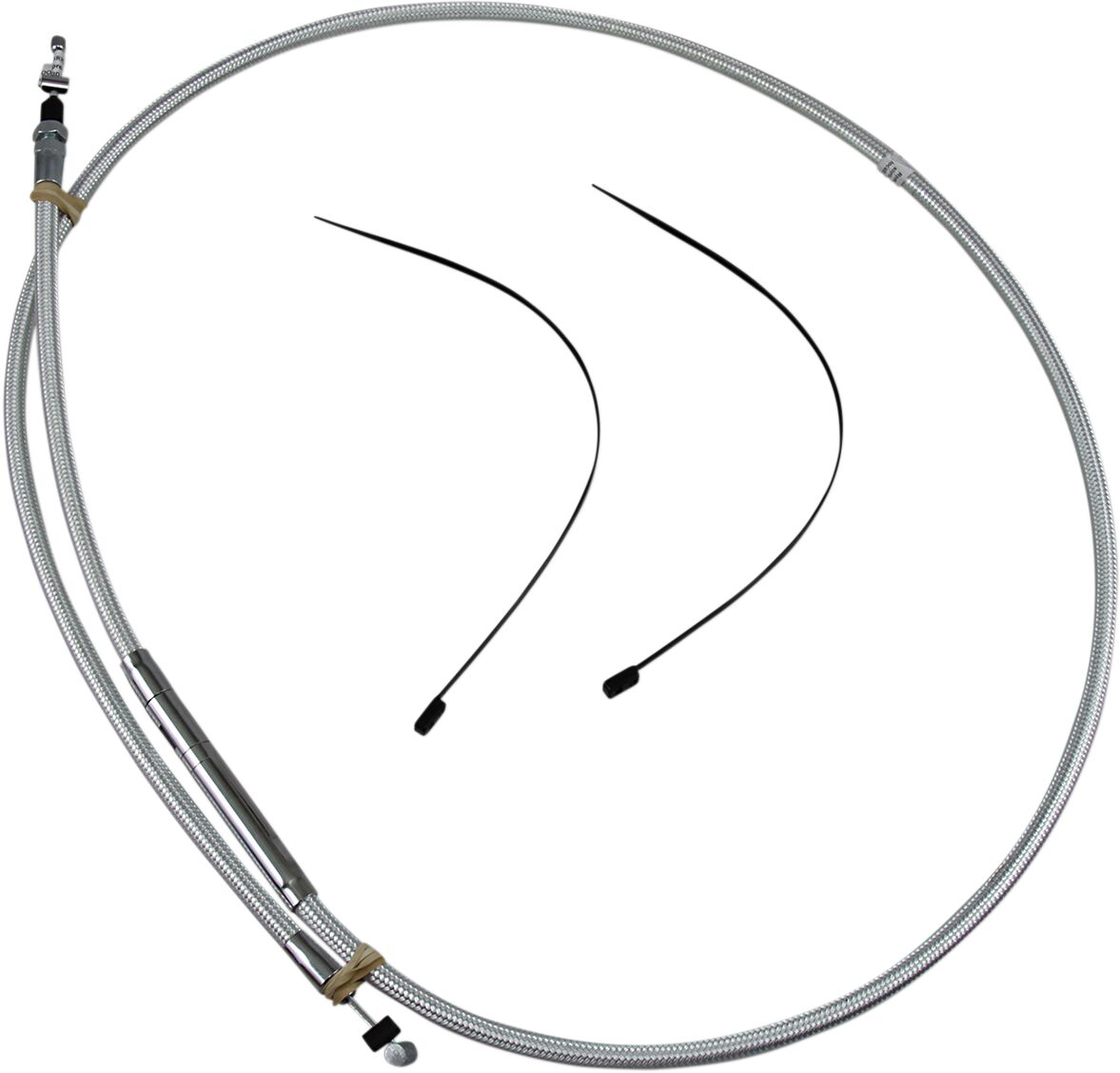 CLUTCH CABLE ALT-LENGTH STERLING CHROMITE® II CHROME NATURE/CLEAR