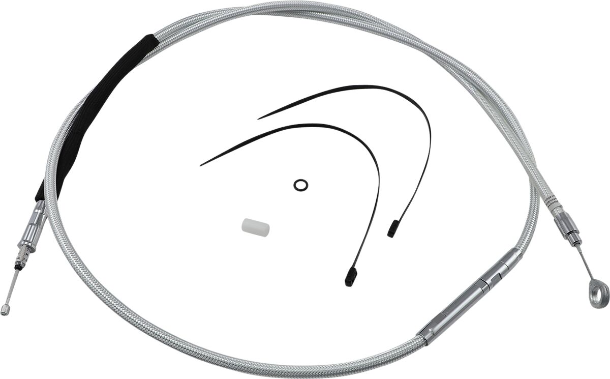 CLUTCH CABLE TWO-PIECE STERLING CHROMITE® II CHROME NATURE/CLEAR