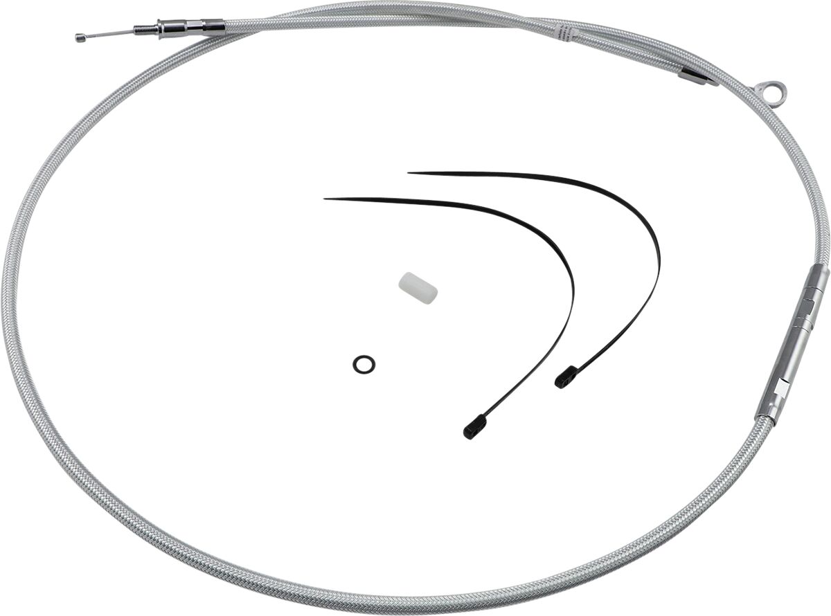 CLUTCH CABLE TWO-PIECE STERLING CHROMITE® II CHROME NATURE/CLEAR