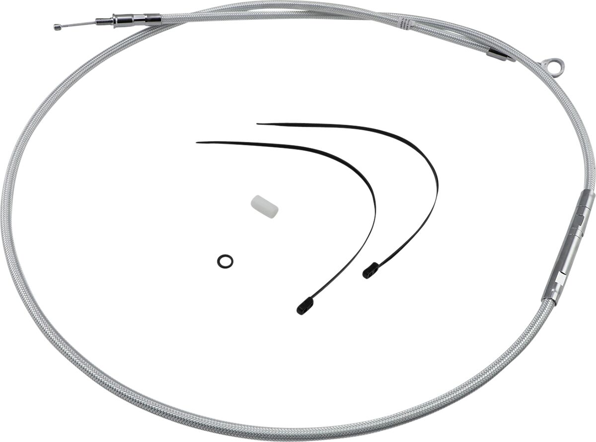 CLUTCH CABLE TWO-PIECE STERLING CHROMITE® II CHROME NATURE/CLEAR