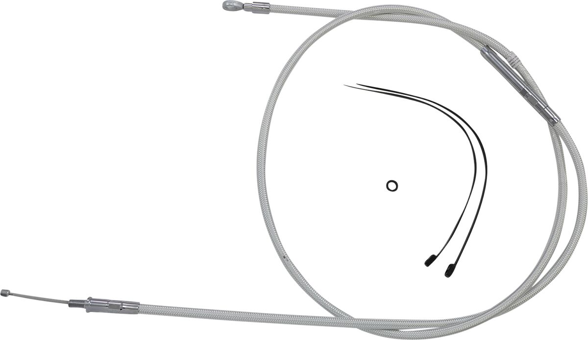 CLUTCH CABLE TWO-PIECE STERLING CHROMITE® II CHROME NATURE/CLEAR