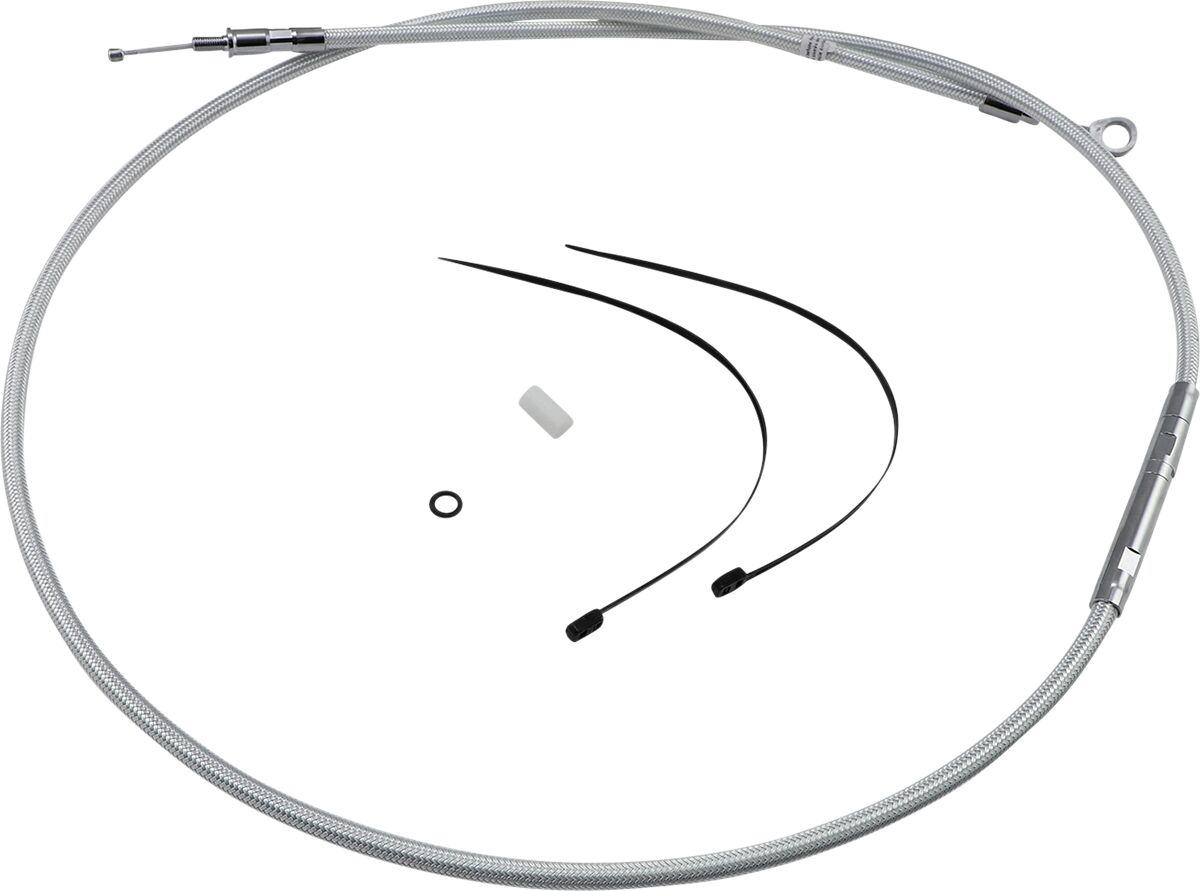 CLUTCH CABLE TWO-PIECE STERLING CHROMITE® II CHROME NATURE/CLEAR