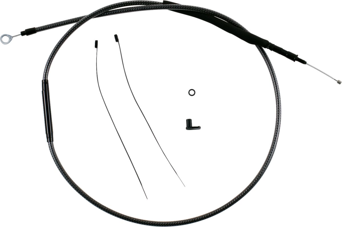 High-Efficiency Polished KARBONFIBR Clutch Cable