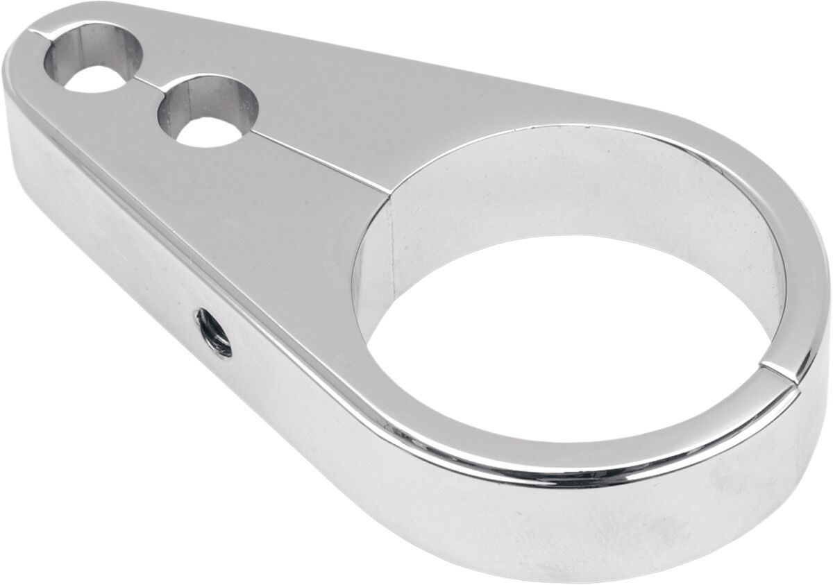 DUAL CABLE CLAMP THROTTLE/IDLE 1.25" CHROME