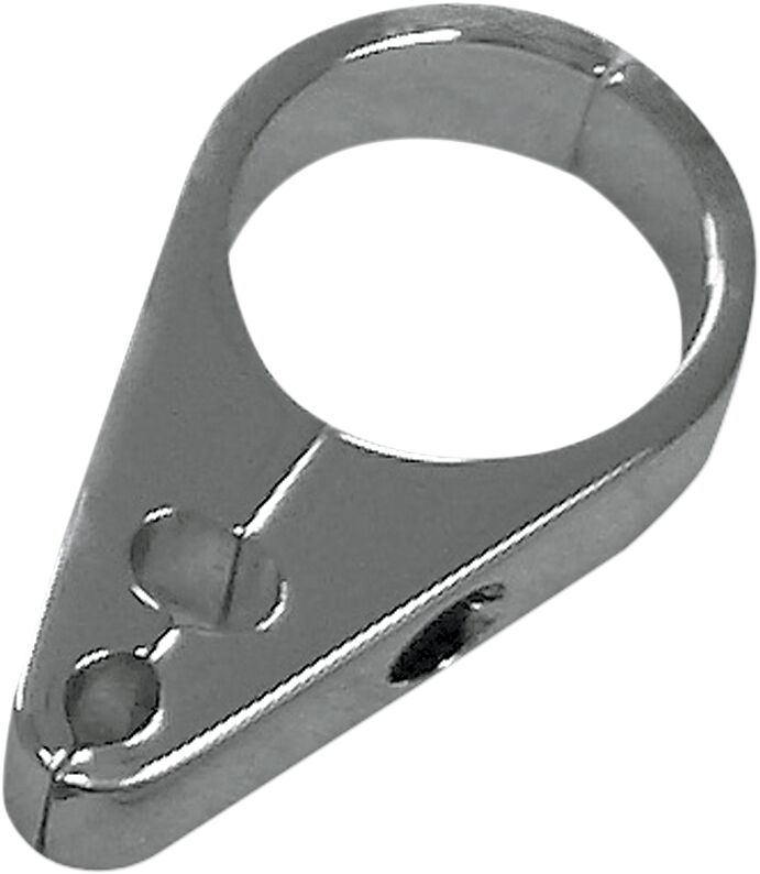 DUAL CABLE CLAMP THROTTLE/IDLE/BRAKE 1.125" CHROME