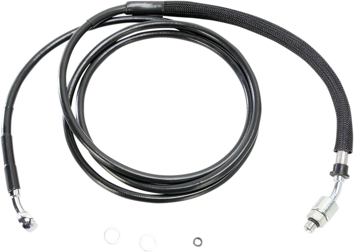 CLUCTH LINE BLACK VINYL COATED + 12" STAINLESS STEEL HYDRAULIC