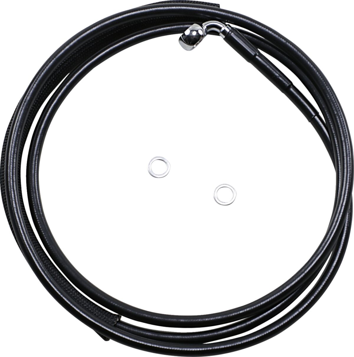 CLUCTH LINE BLACK VINYL COATED + 2" STAINLESS STEEL HYDRAULIC