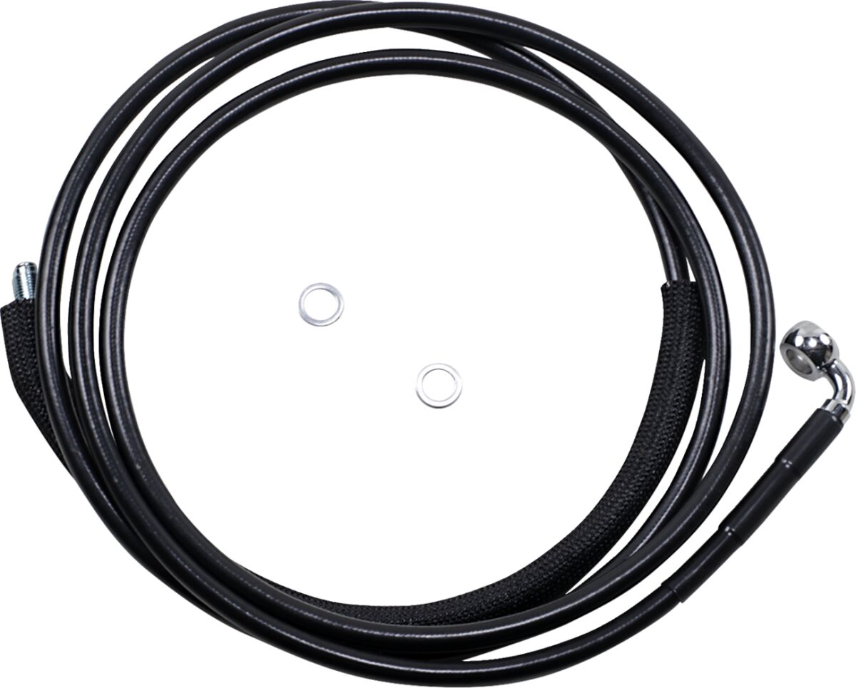 CLUCTH LINE BLACK VINYL COATED + 12" STAINLESS STEEL HYDRAULIC