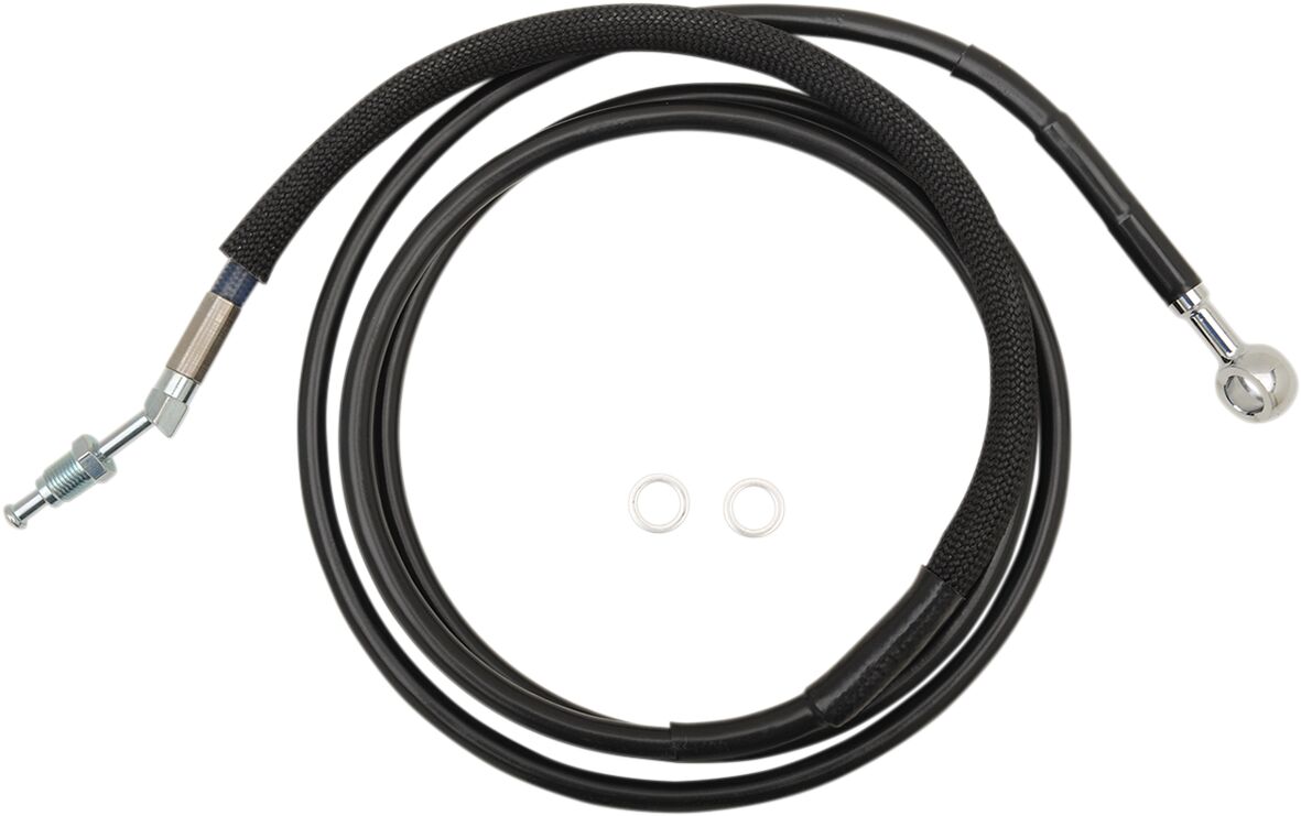 CLUCTH LINE BLACK VINYL COATED STAINLESS STEEL HYDRAULIC