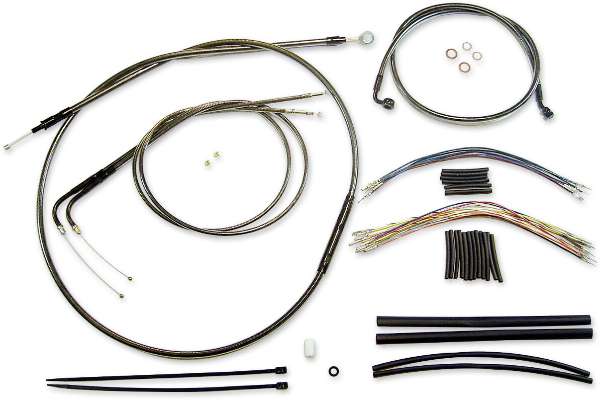 HANDLEBAR INSTALLATION KIT DESIGNER STERLING CHROMITE® II CHROME NATURE/CLEAR