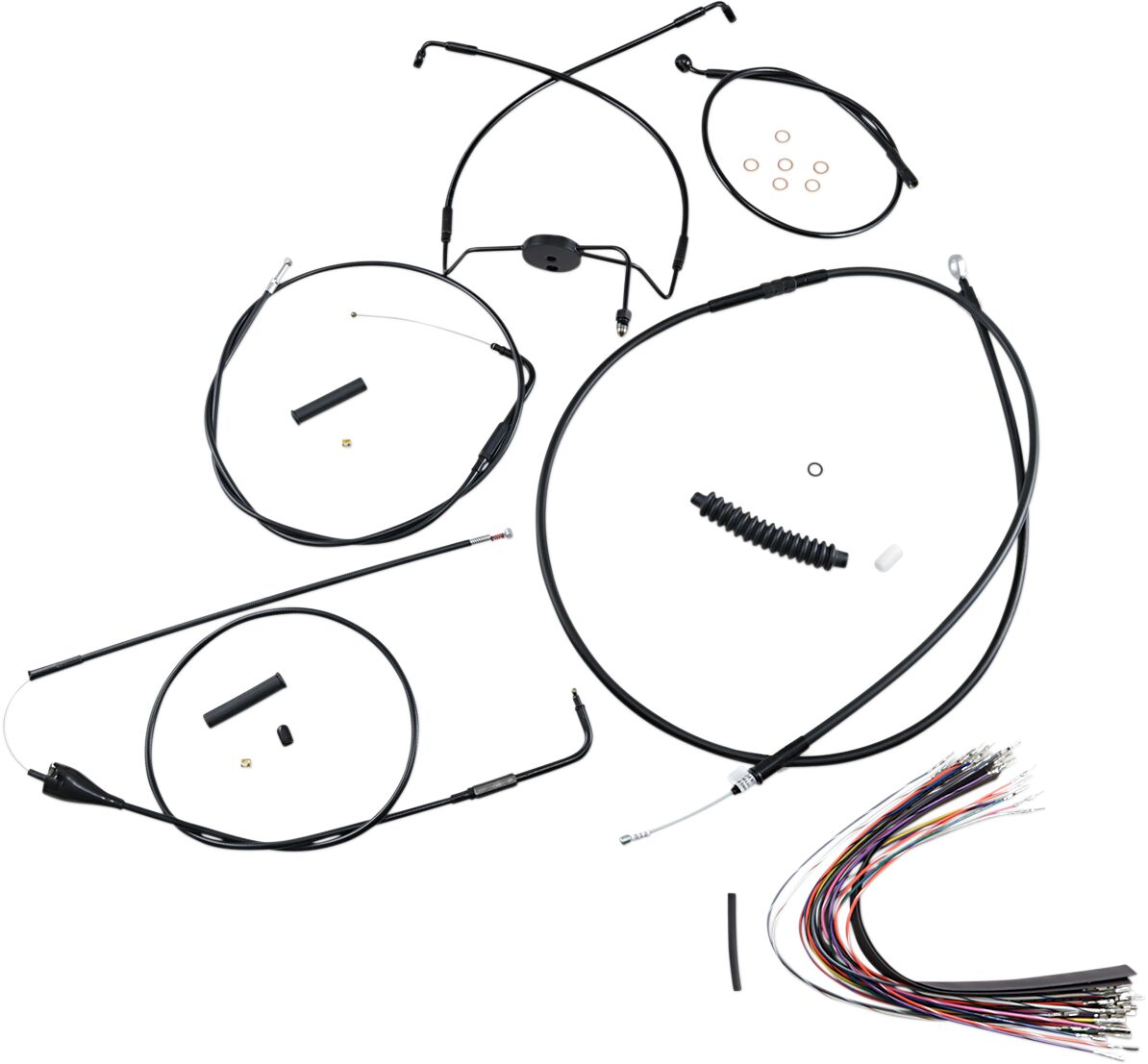 CONTROL CABLE KIT XR BLK
