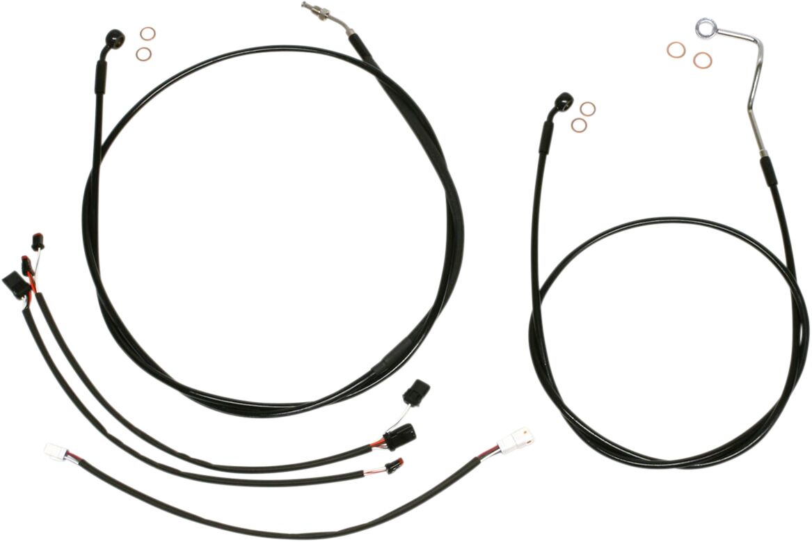 CONTROL CABLE KIT XR BLK
