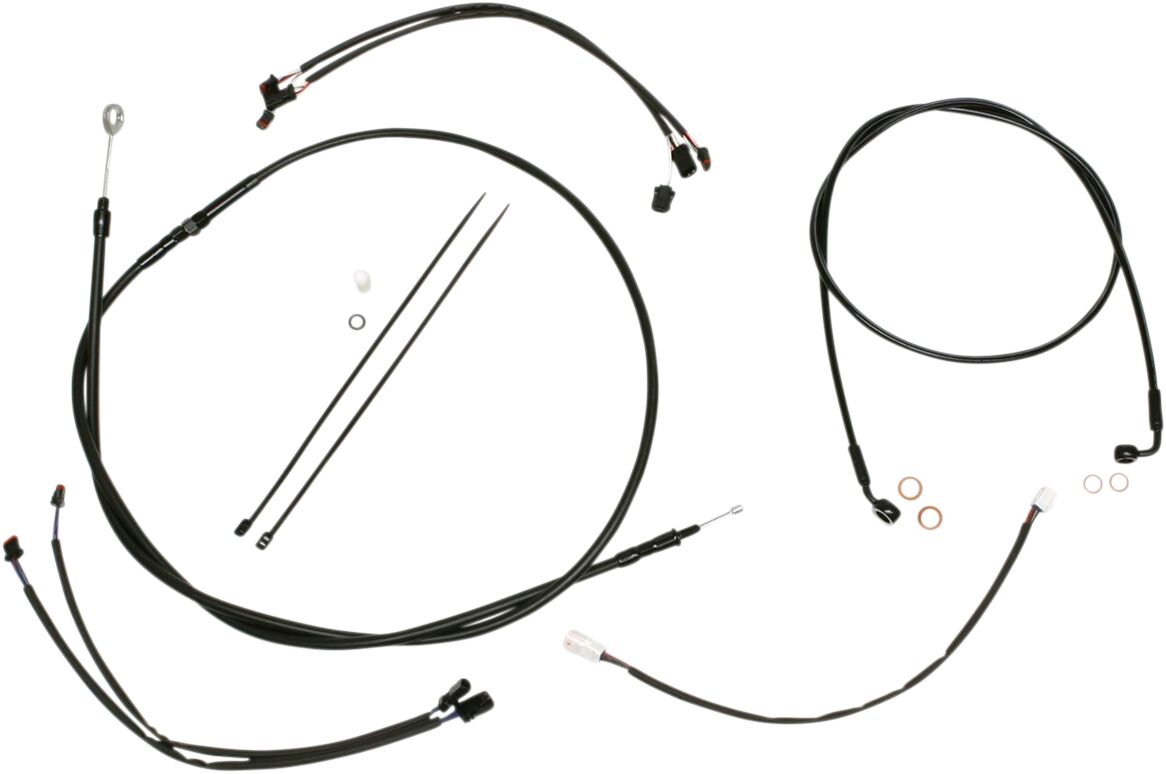 CONTROL CABLE KIT XR BLK