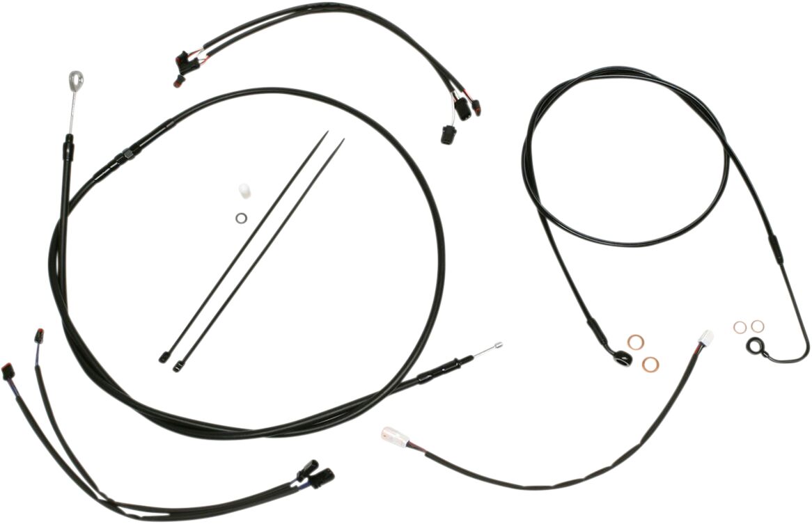 CONTROL CABLE KIT XR BLK