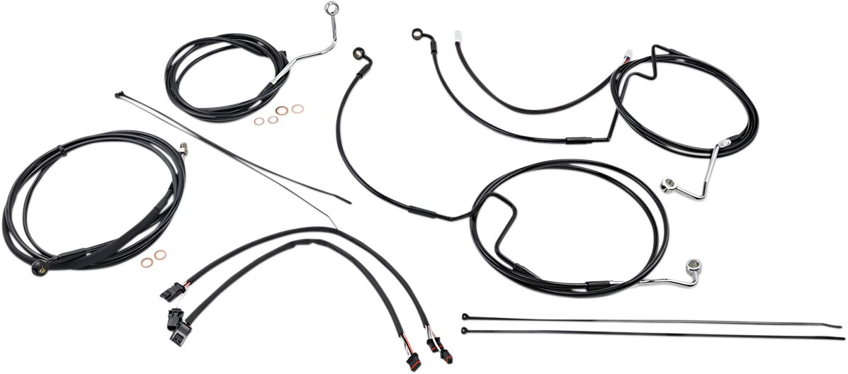 CONTROL CABLE KIT XR BLK