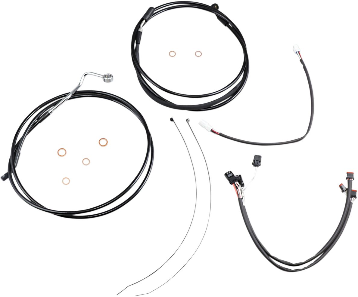 CONTROL CABLE KIT XR BLK
