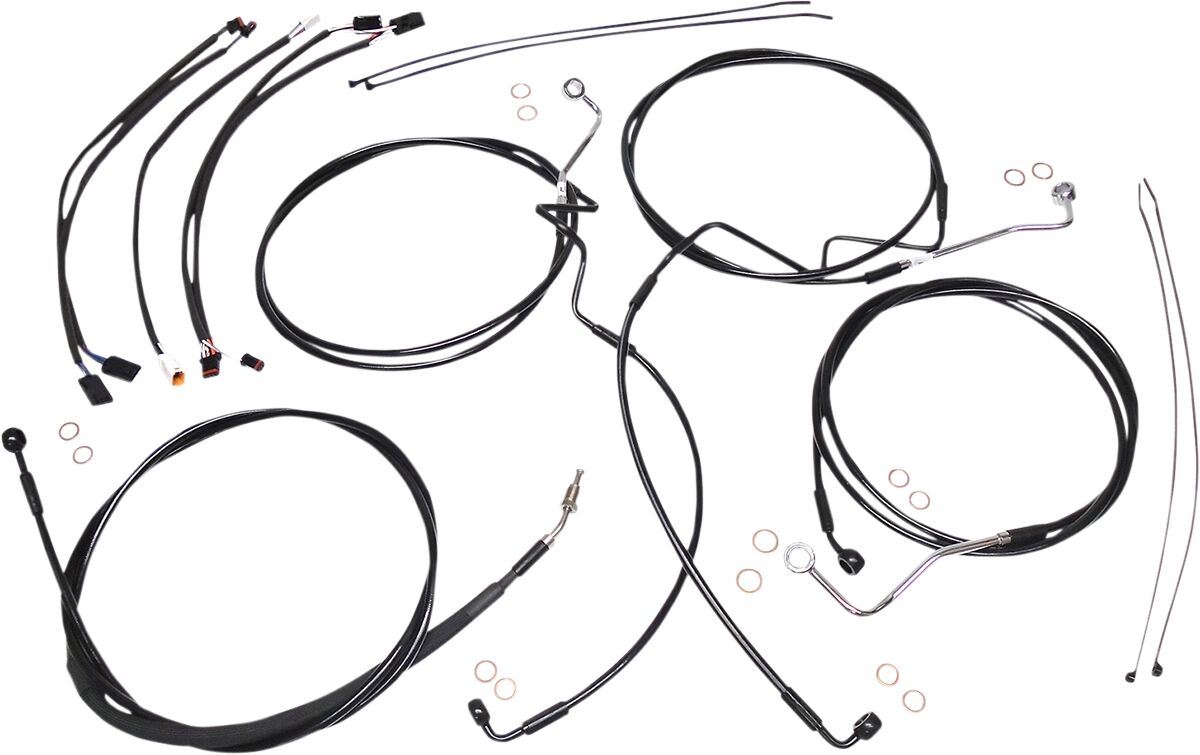 Black XR Control Cable Kit