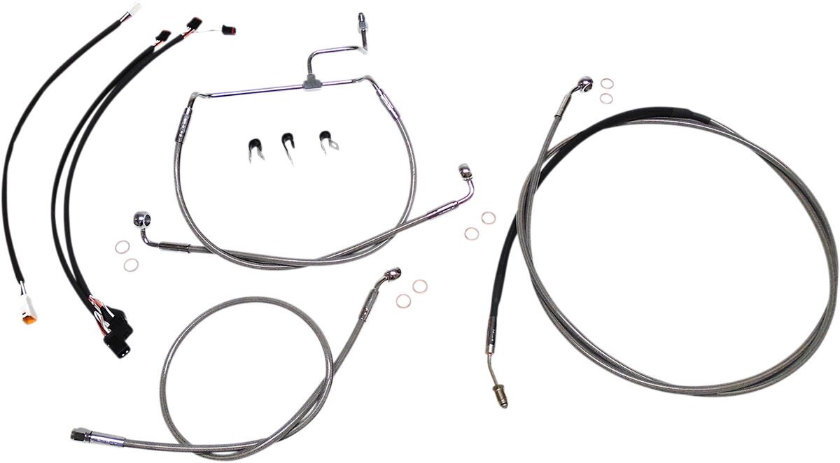 Stainless Steel/Chrome XR Control Cable Kit