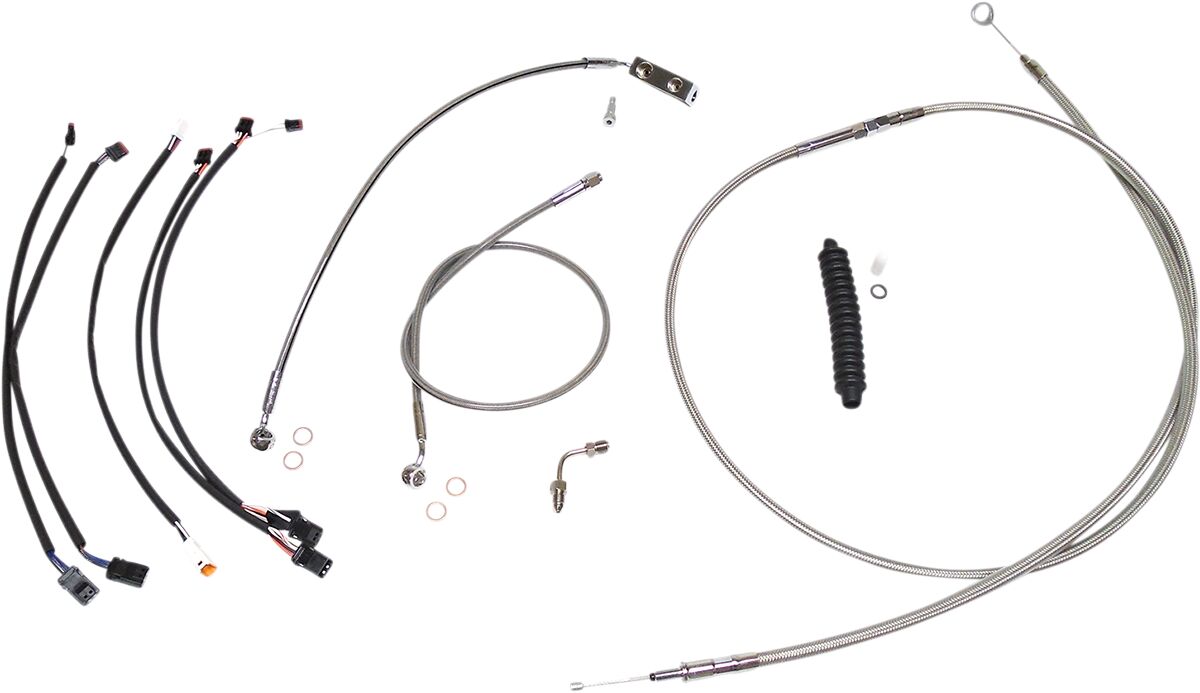 Stainless Steel/Chrome XR Control Cable Kit
