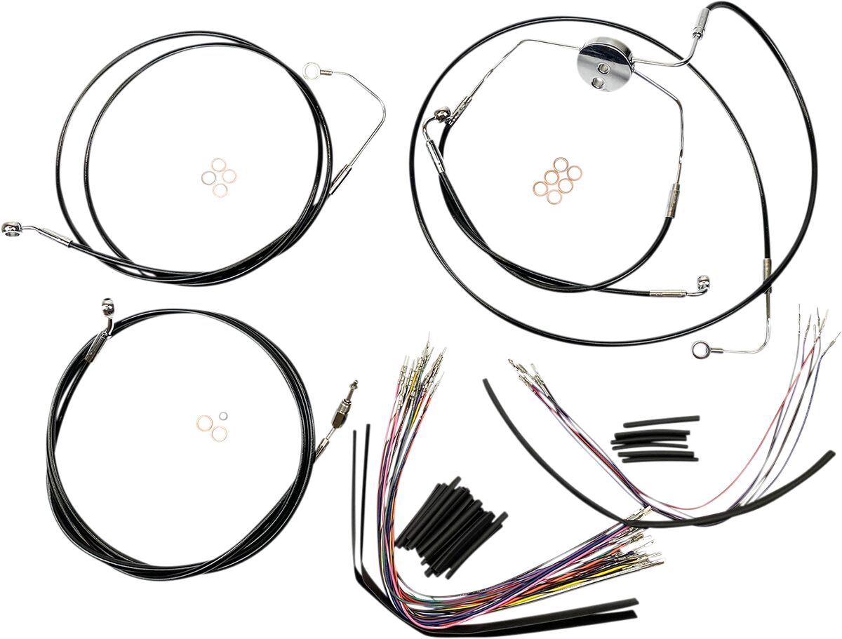 CONTROL CABLE KIT XR BLK
