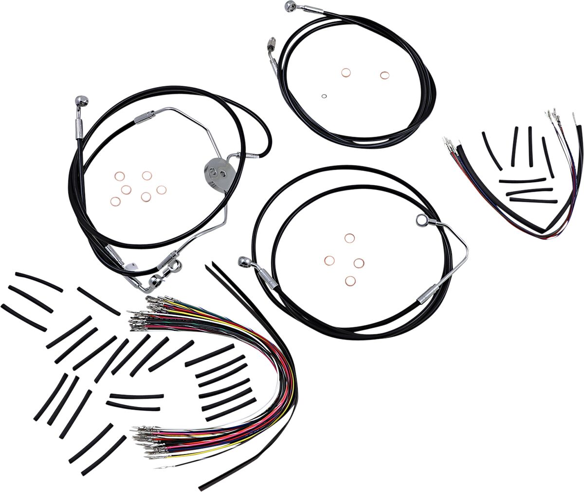 CONTROL CABLE KIT XR BLK