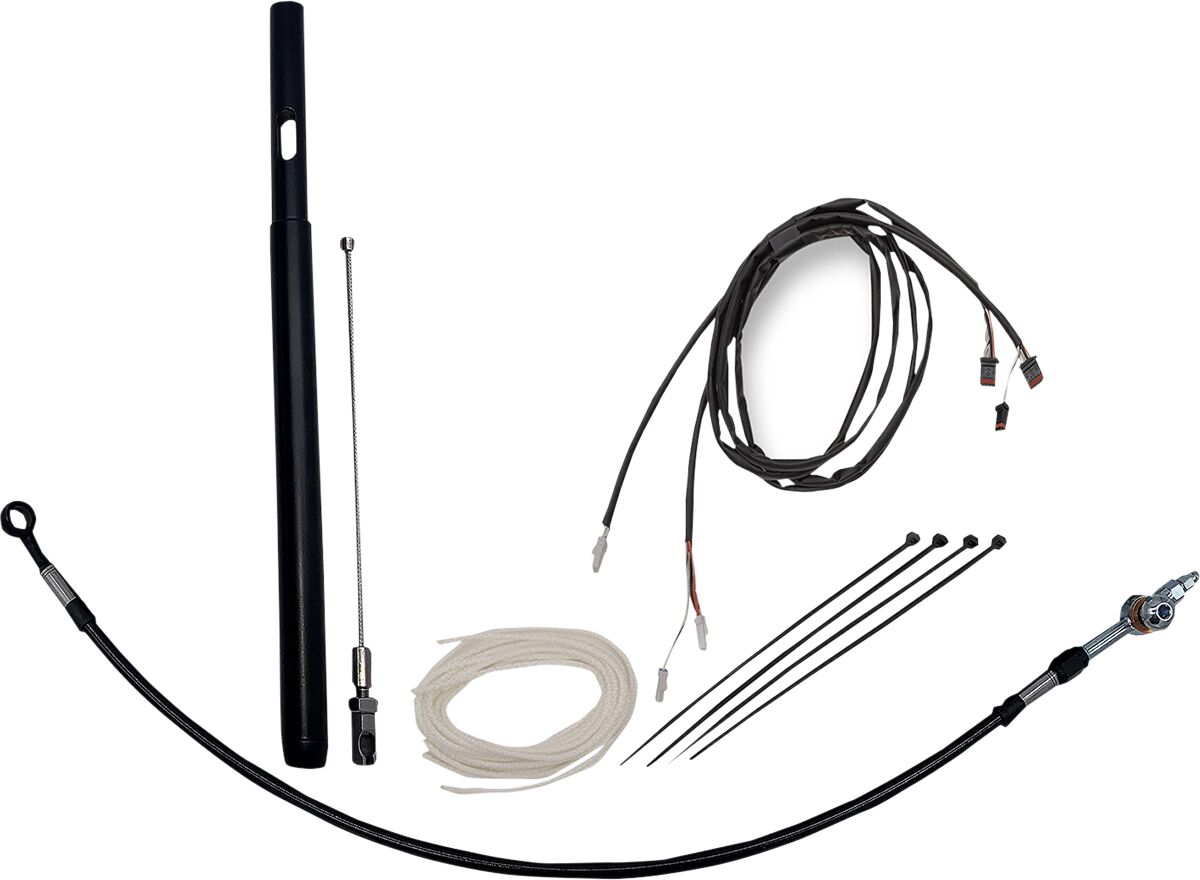 INSTALL KIT BLK 8" 21FLHT