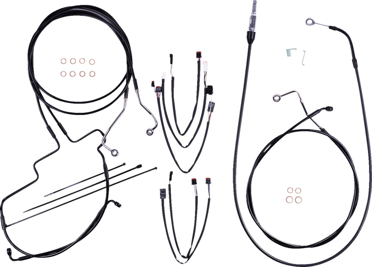 CONTROL CBLKIT XR BLK/BLK