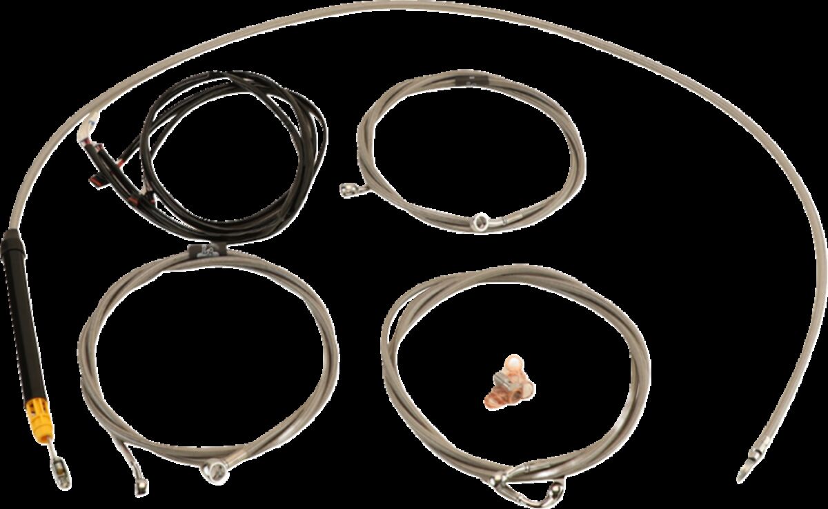 Cable Kit - Stock Handlebars - Stainless