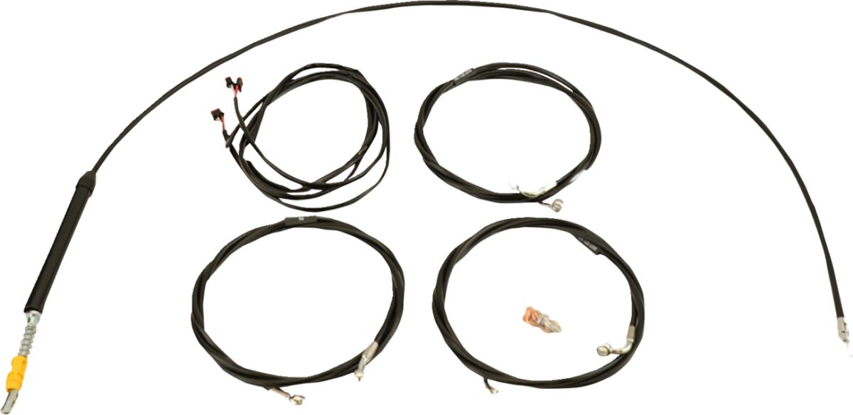 Cable Kit - 15" - 17" Handlebars - Black