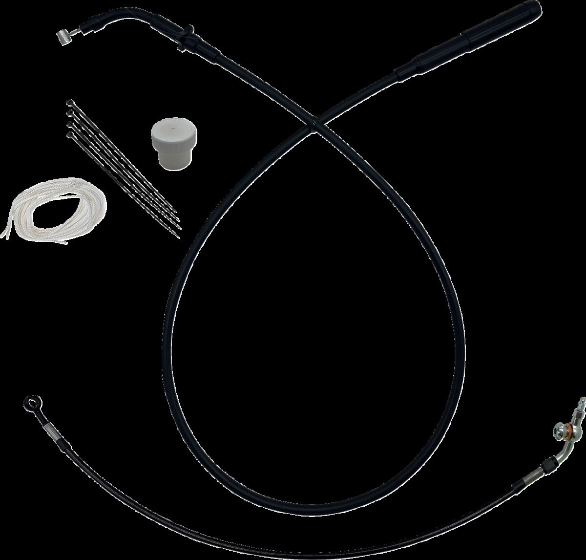 EZ INSTALL KT  H-BAR PLUS 4" FLTR, FLTRSE BLACK
