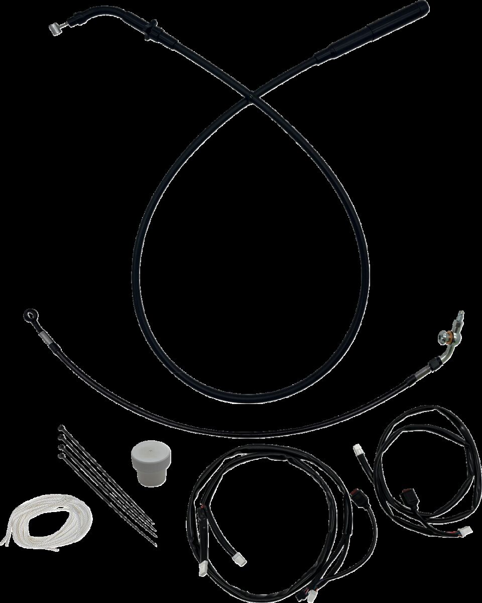 EZ INSTALL KT  H-BAR PLUS 8" FLTR, FLTRSE BLACK