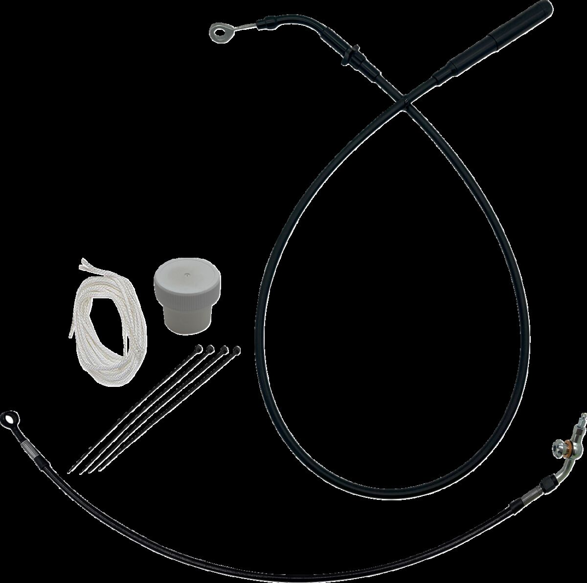 EZ INSTALL KT  H-BAR PLUS 4" FLTR MODELS 21-23 BLK
