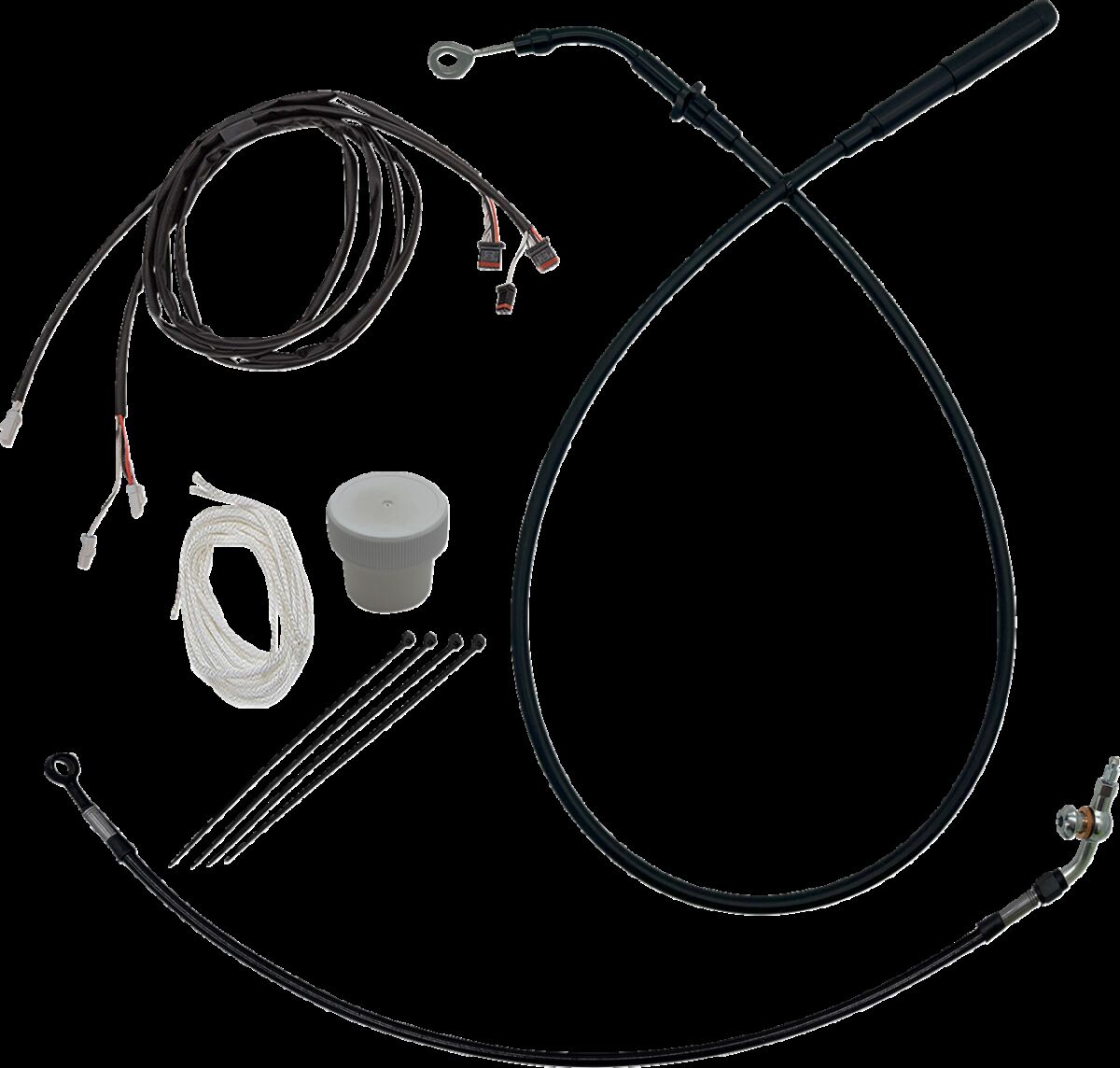EZ INSTALL KT  H-BAR PLUS 6" FLTR MODELS 21-23 BLK