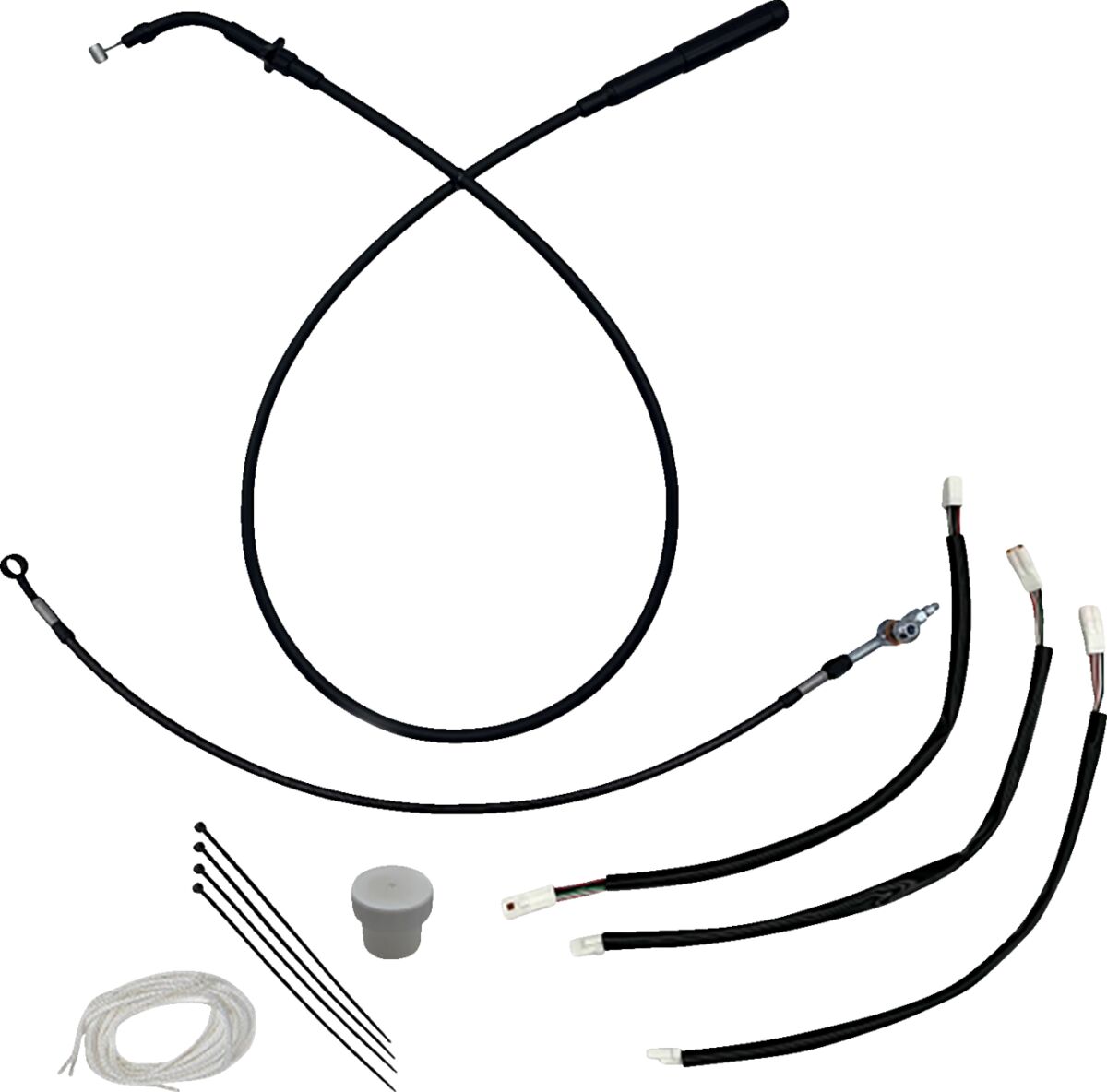 INSTALL KIT FLHX/SE 23-24 BLACK FOR 11" BAR