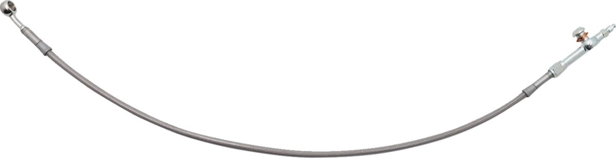Hydraulic Brake/Clutch Line Extension - 30" Electra/Street Glide - Stainless