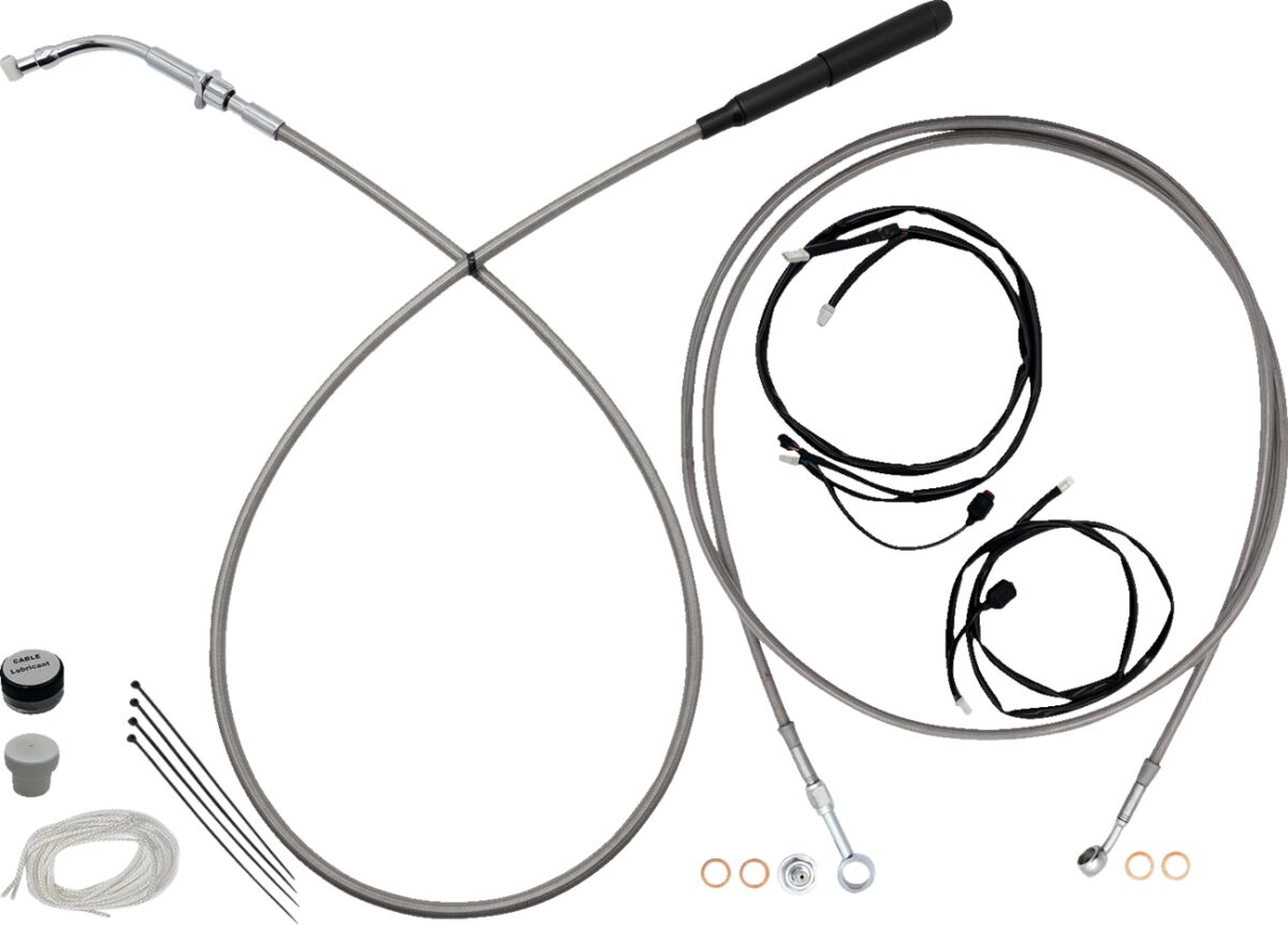 EZ Install Upper Clutch Cable - 16" Handlebars - Black