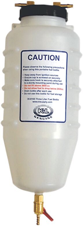 K&L-SUPPLY, FUEL BOTTLE FOR FUEL PUMP