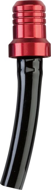 VENT CAP ONE WAY VALVE ALUMINUM RED