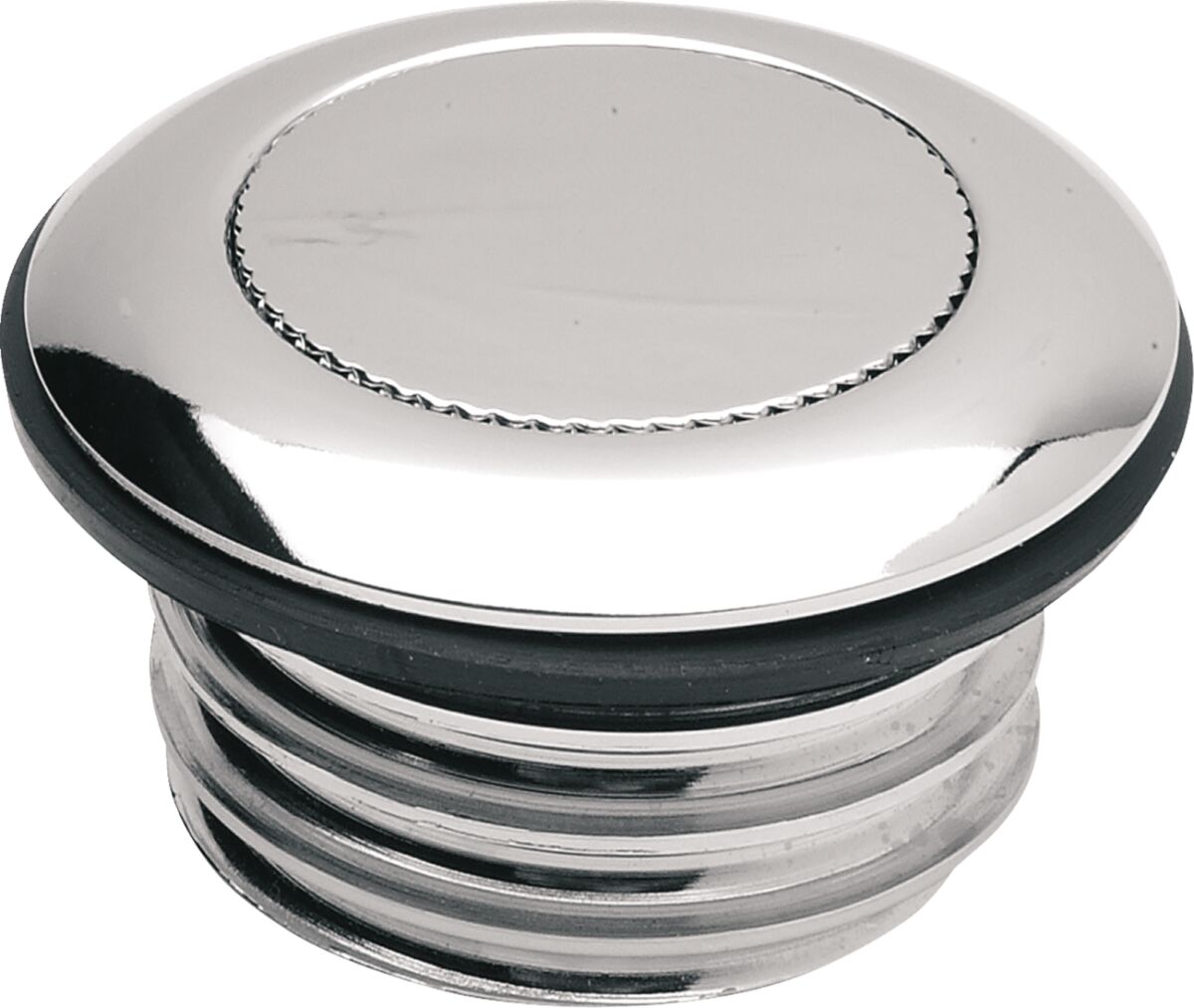 POP-UP GAS CAP NON-VENTED CHROME