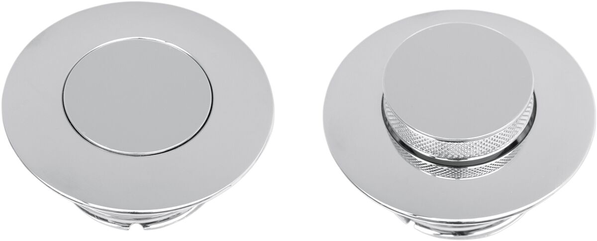 POP-UP GAS CAP VENTED CHROME