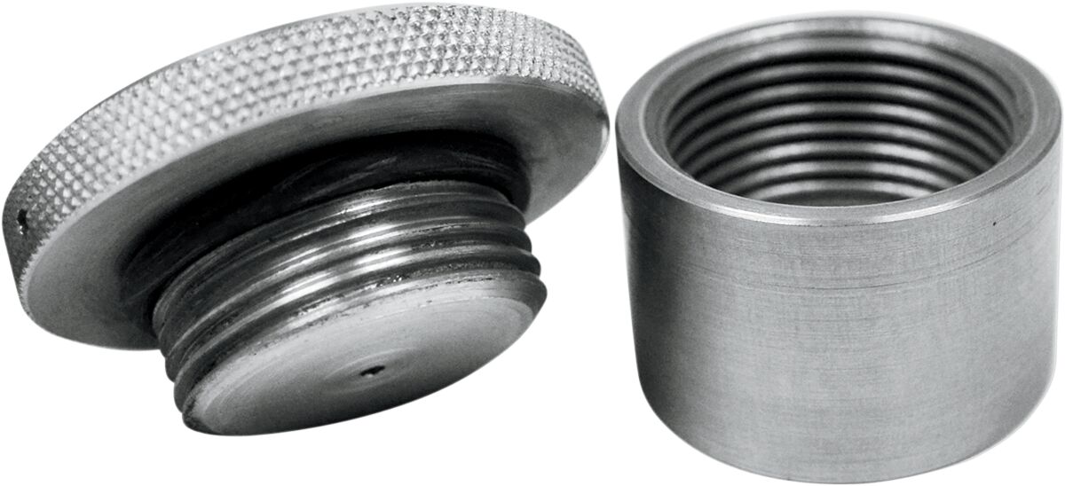 VENTED GAS CAP WITH WELD ON BUNG