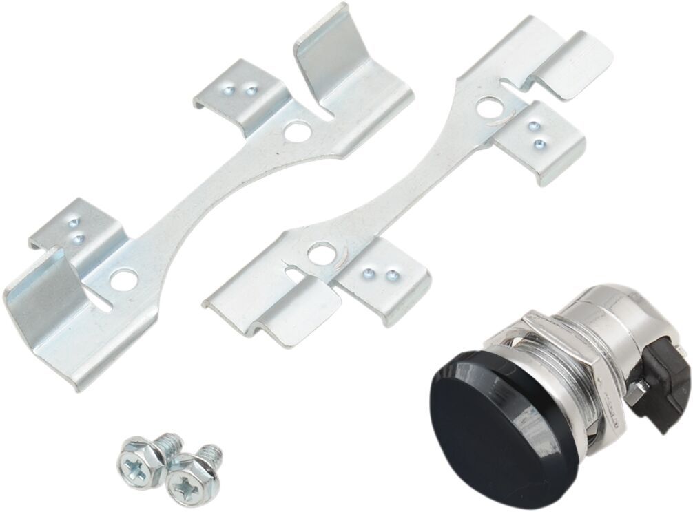 LATCH FUEL DOOR PUSH-BUTTON GLOSS BLACK