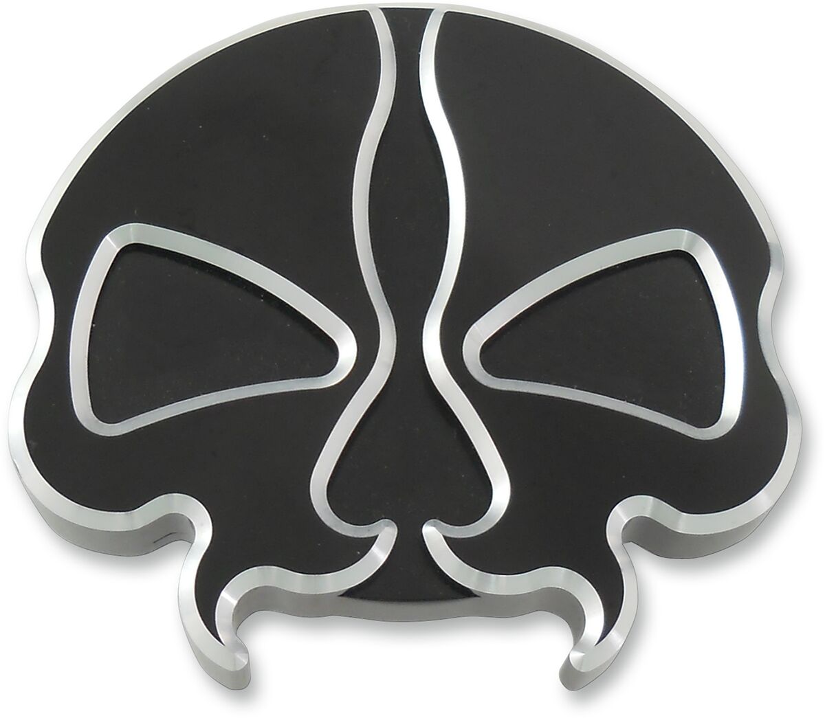 GAS CAPS SPLIT SKULL BLACK
