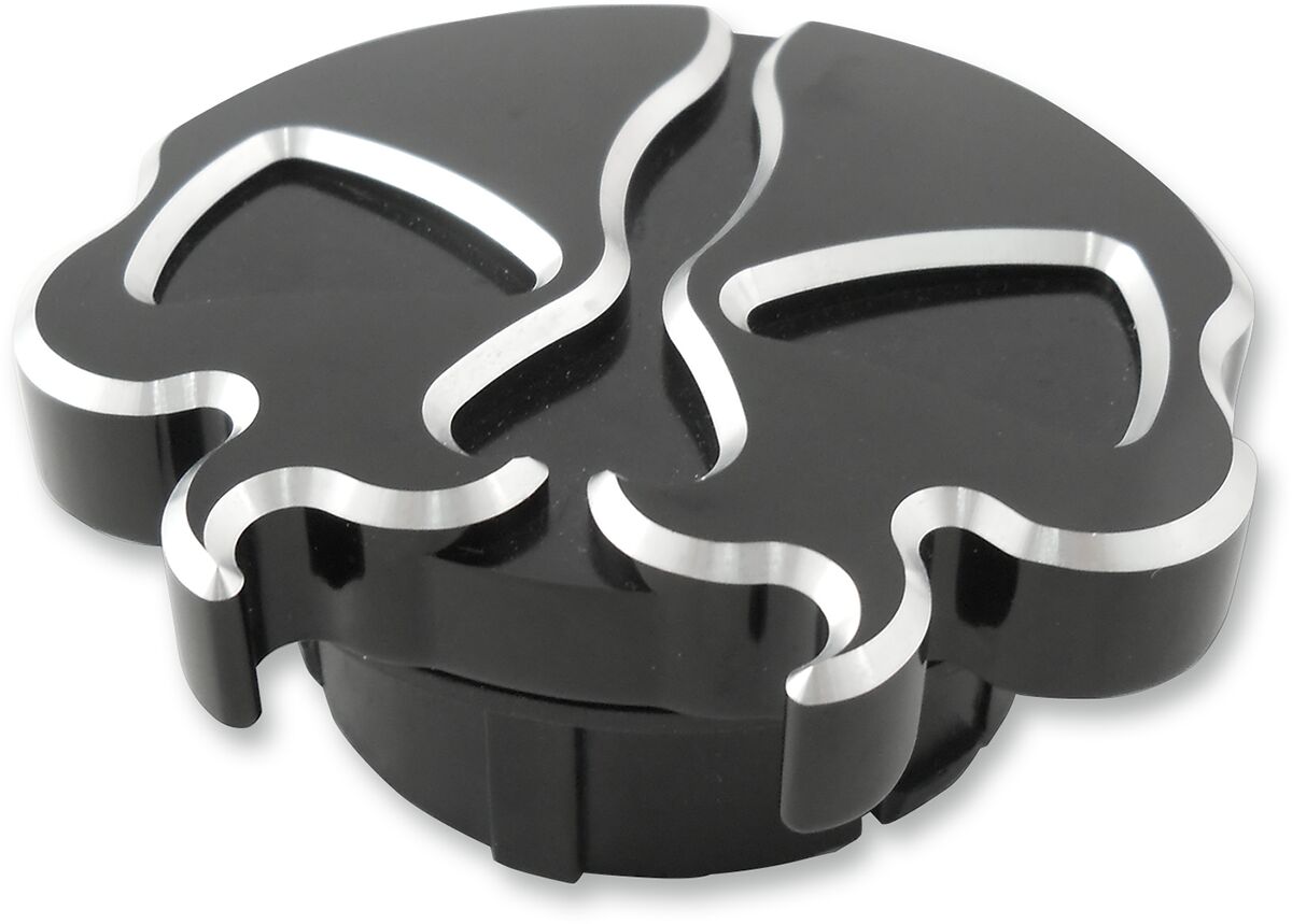 GAS CAPS DUMMY SPLIT SKULL BLACK