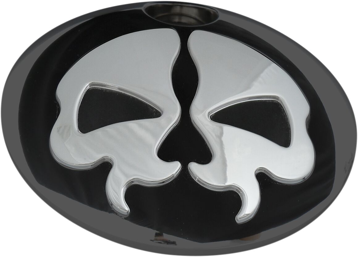 DOOR FUEL SPLIT SKULL BLACK