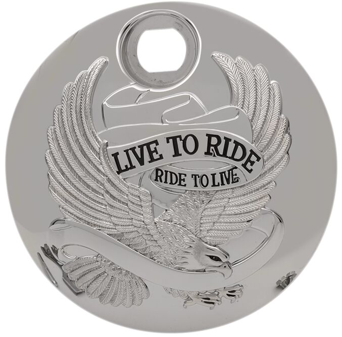DOOR FUEL COVER CHROME