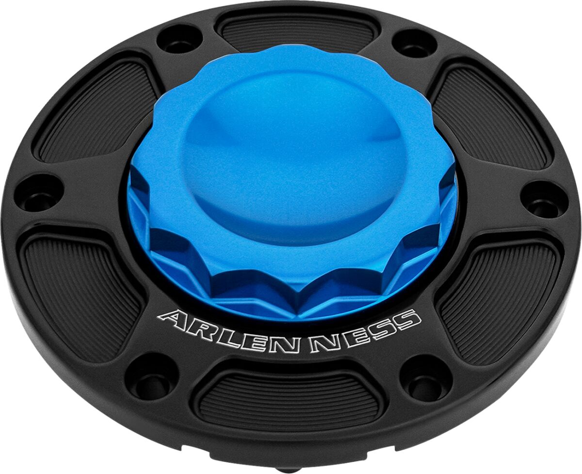 GAS CAP 12 POINT BLUE